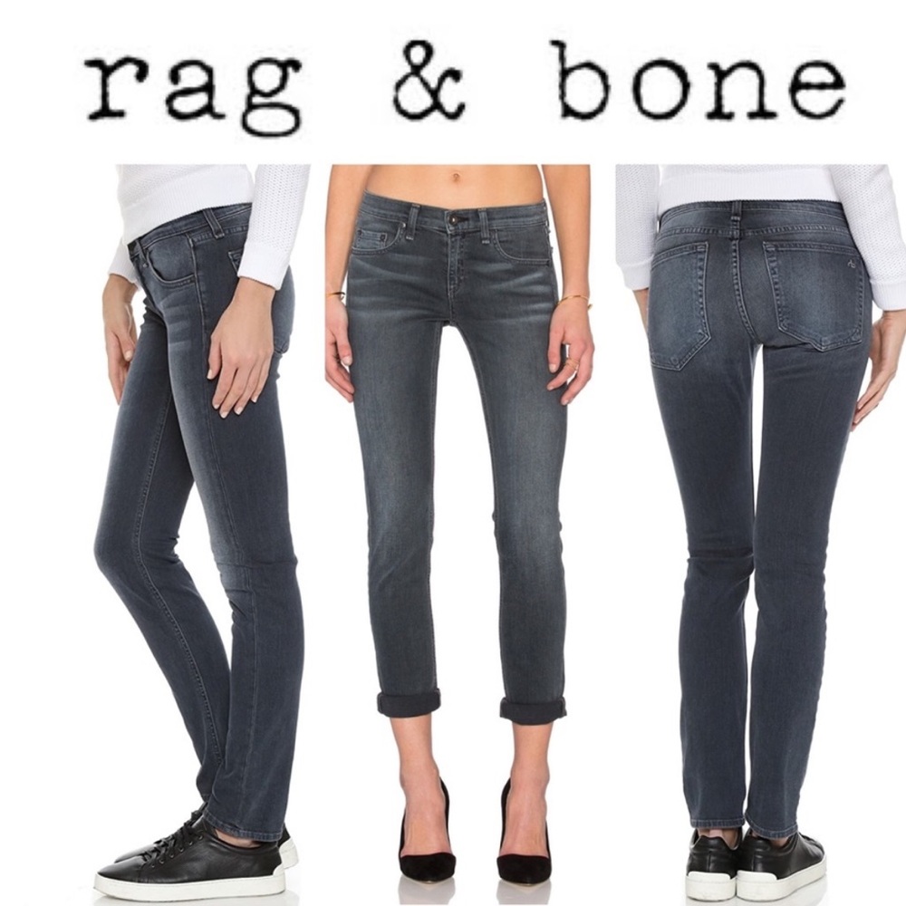 rag & bone ‘The Dre’ Jeans Slim Boyfriend Mansfield Sz 24